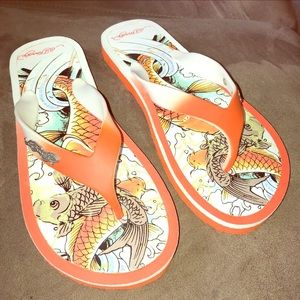 Ed Hardy Beachcomber Flip Flop